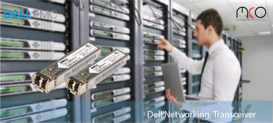 Dell Networking, Transceiver, SFP, 1000BASE-SX, 850nm Wavelength, 550m Reach
