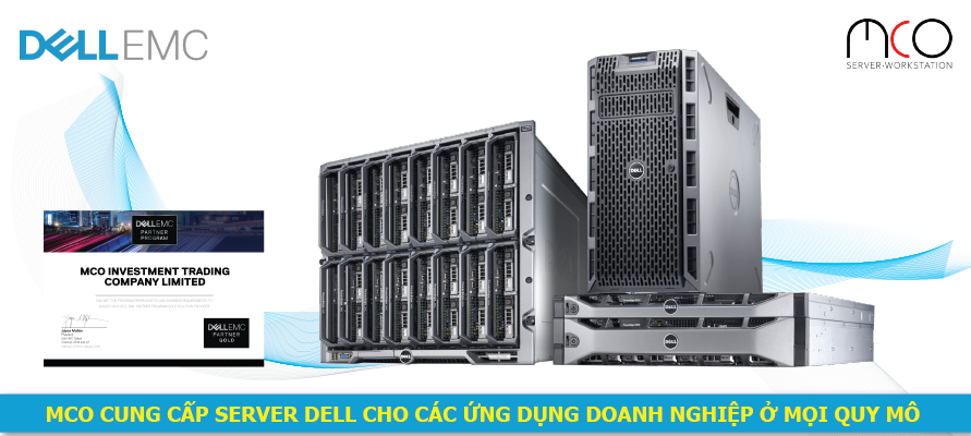 mco chuyen cung cap máy chu dell cho doanh nghiep