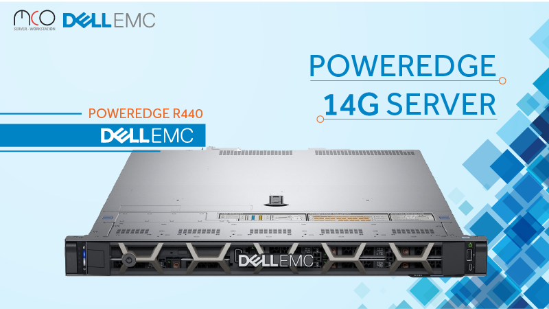 Dell PowerEdge R440- thế hệ 14G